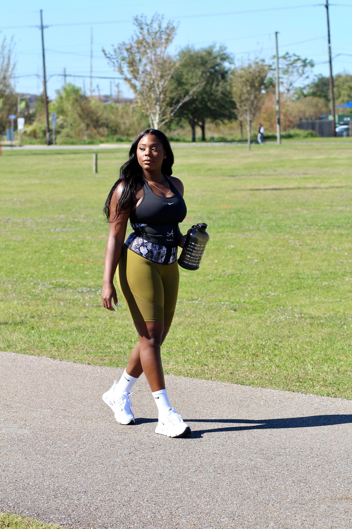 AF8 Snake Skin Single Waist Trainer